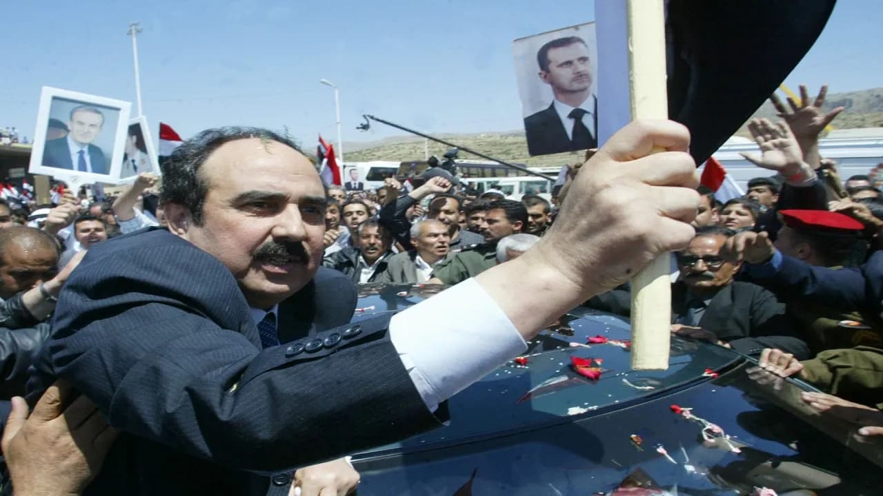 Syria raids on Rustom Ghalzali's kin