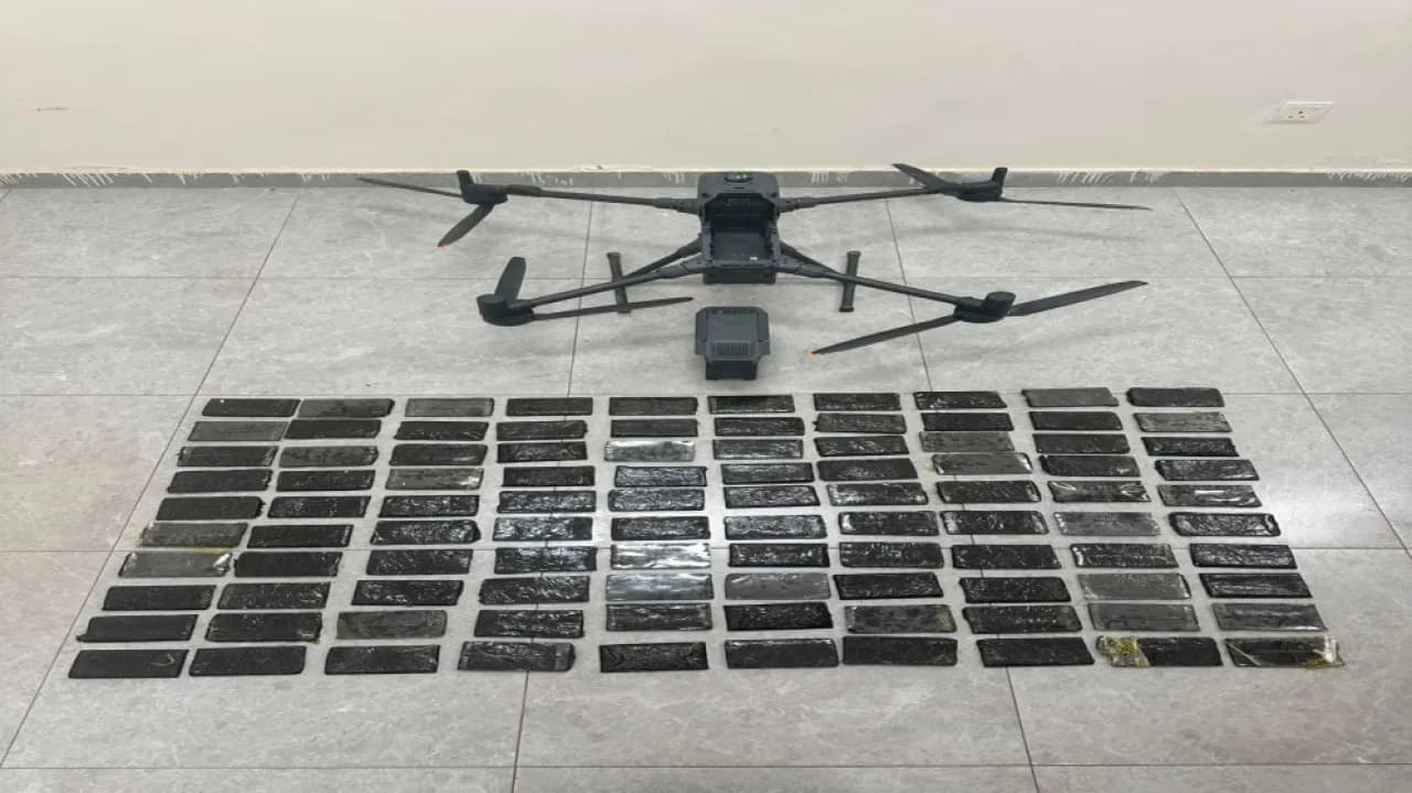 Jordanian army intercepts drug drone