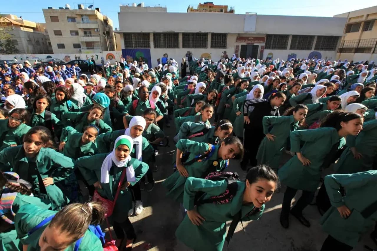 Jordan students start new school year