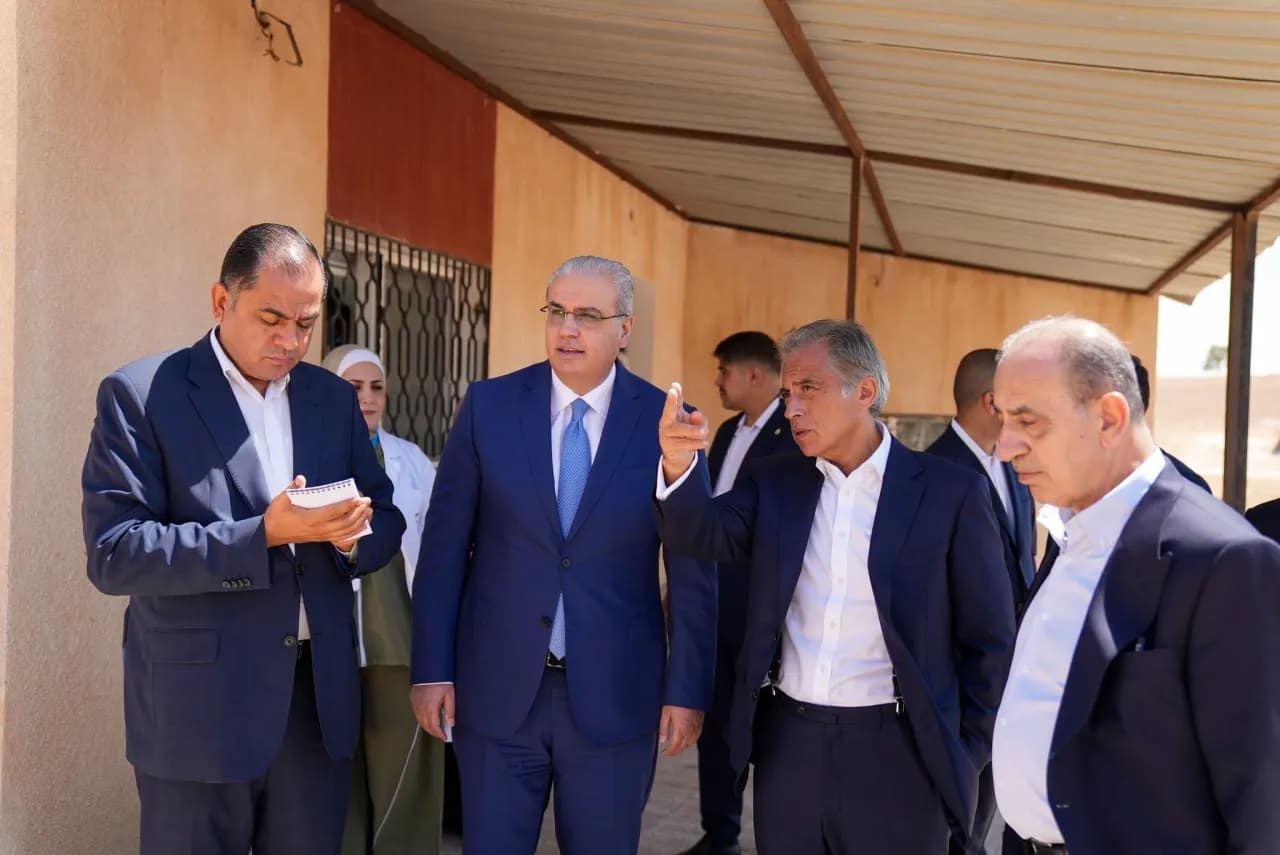 حسان يطالب بتطوير مركز الأكيدر الصحي