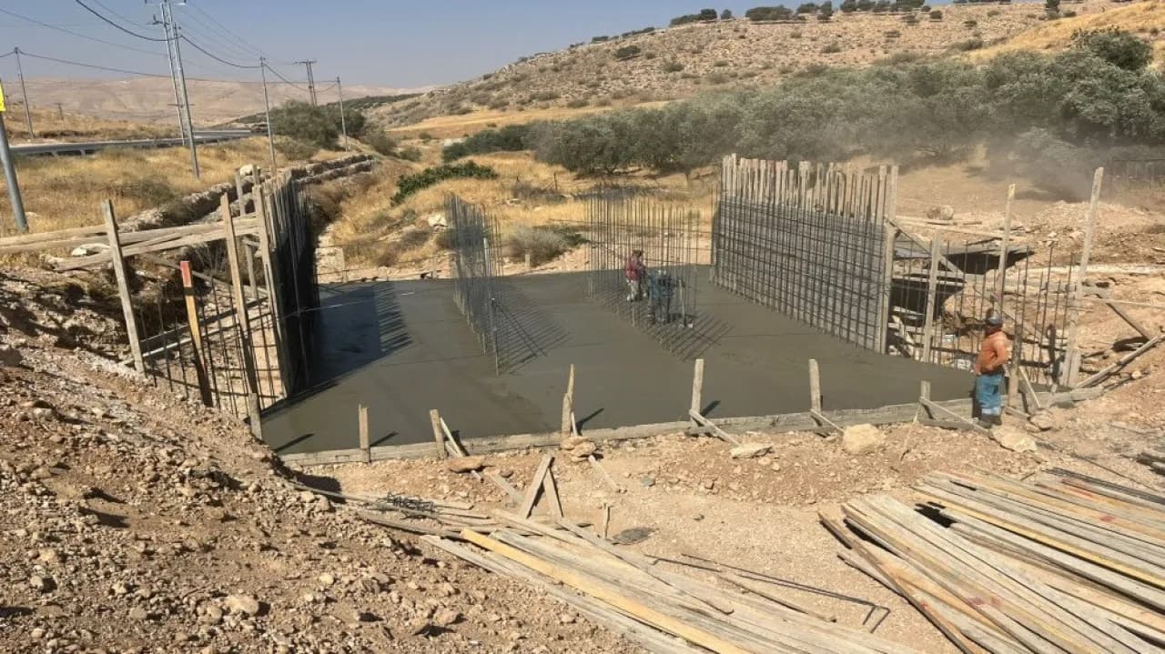 Al-Zarqa Maintains and Builds Culverts