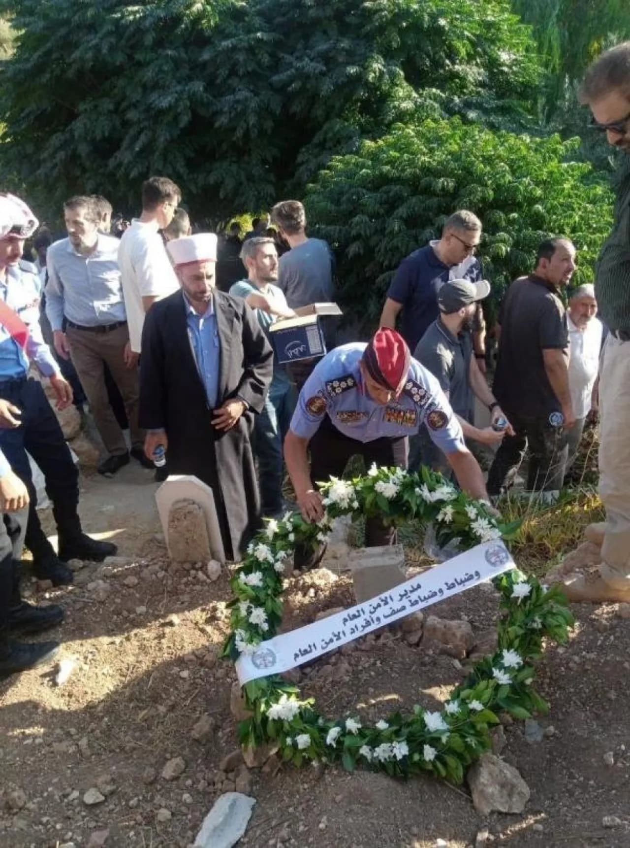 Funeral for Retired Colonel Bashabi