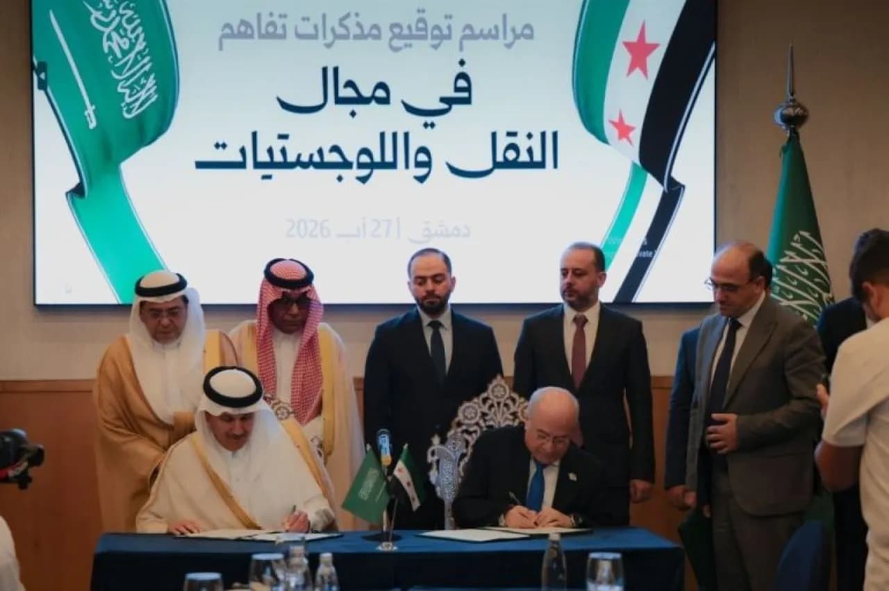 Syrian-Saudi MOUs in Transport and Postal