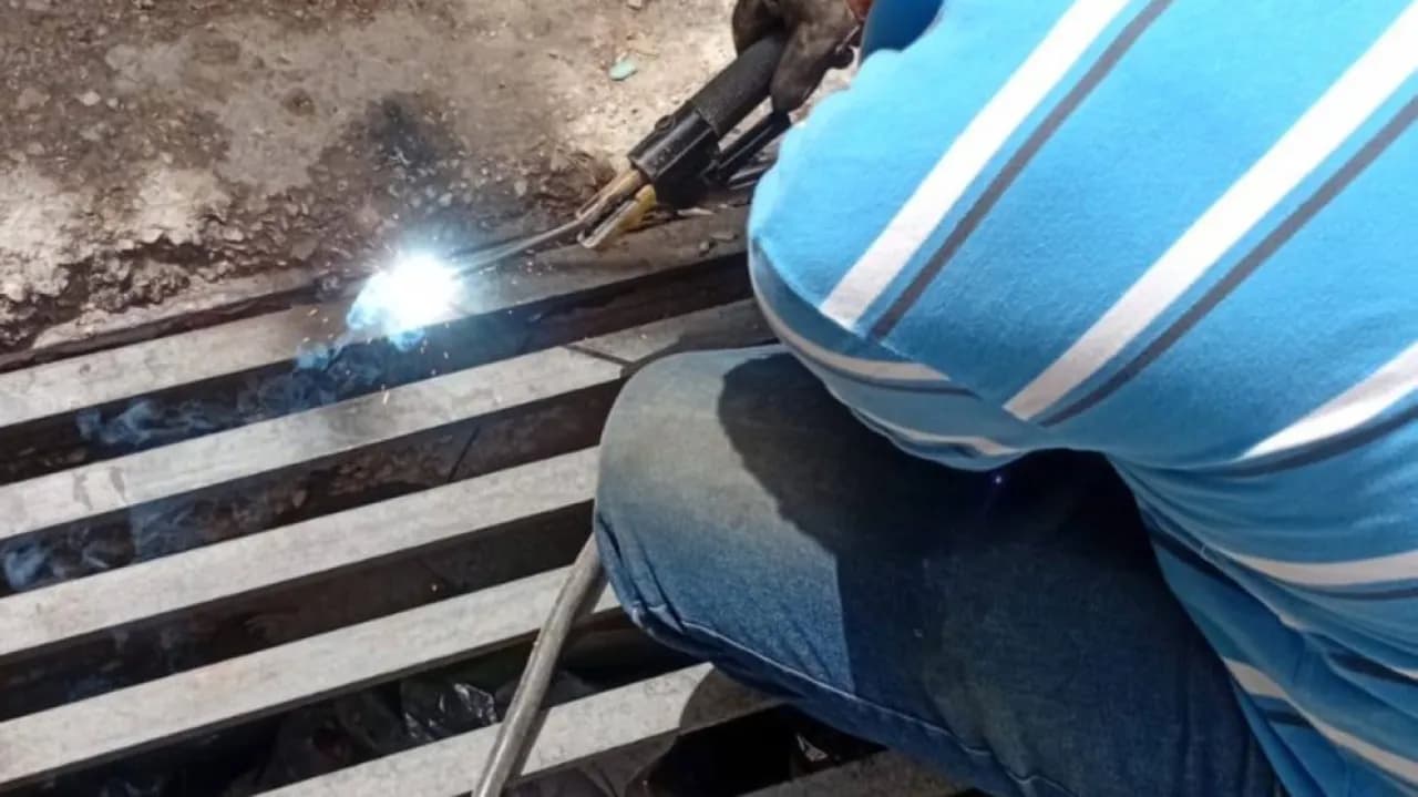 Ongoing theft of storm drain covers