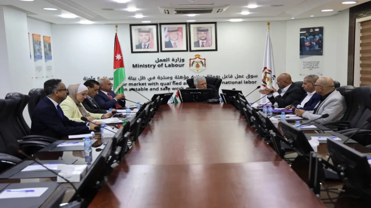 القطامين يدعو لتعزيز التعاون مع نقابة العمالة المنزلية
