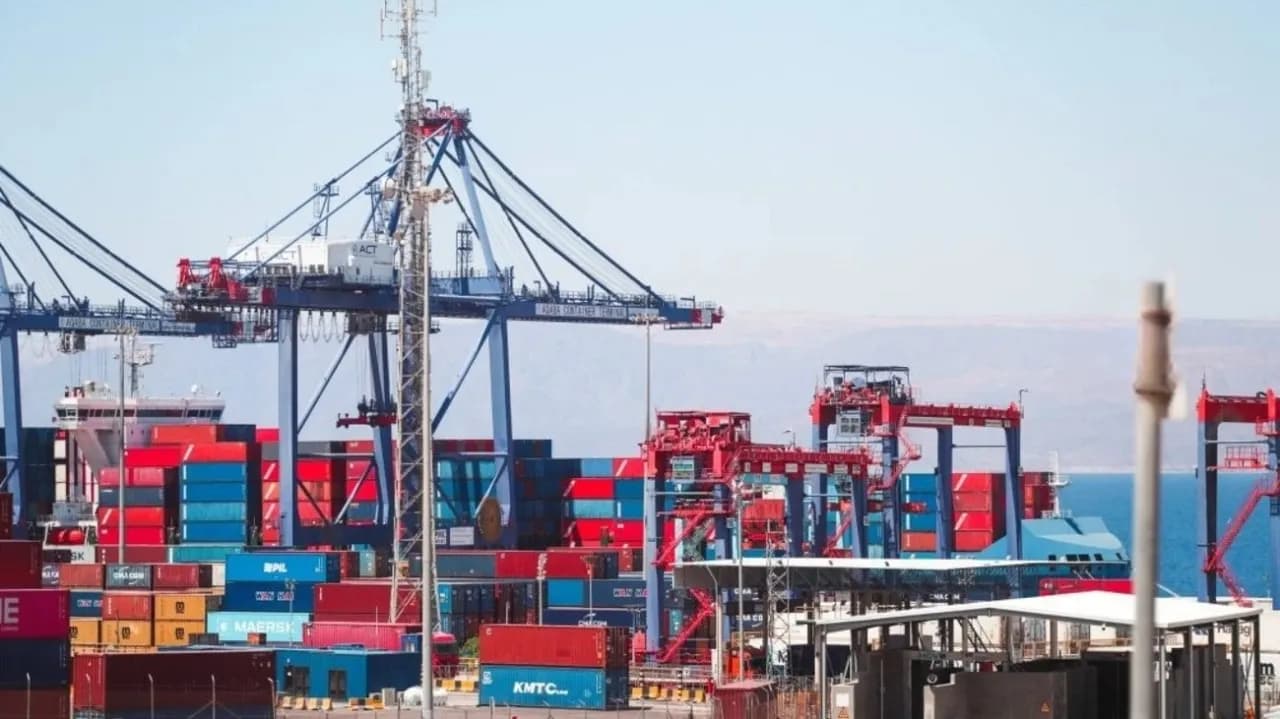 Aqaba Managed Over 104,000 Containers in August