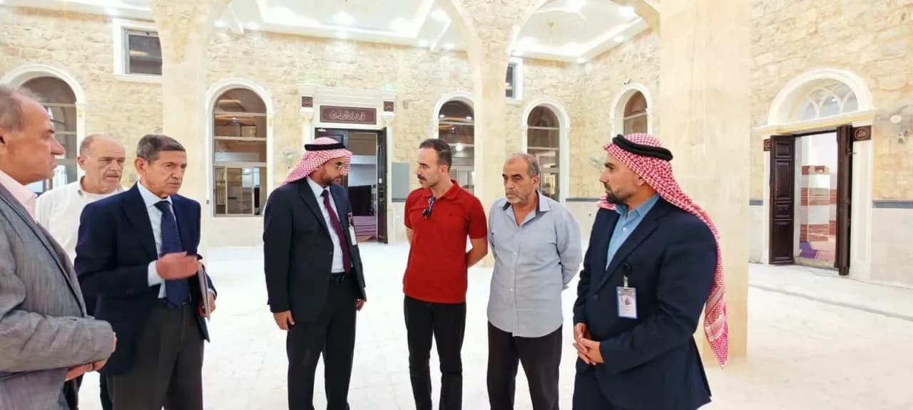 Jerash Hishami Mosque Nears Reopening
