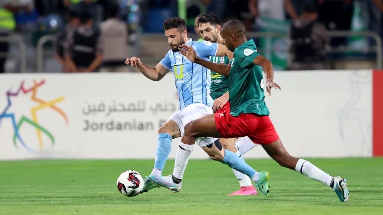 مواجهة حاسمة في الدوري الأردني اليوم