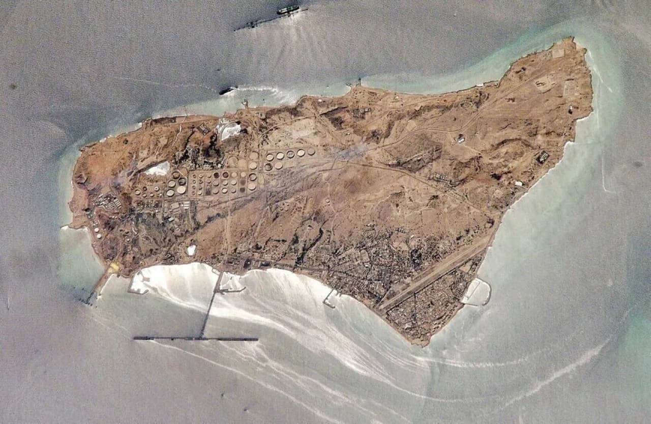 Khark Island in Iran hit by explosions
