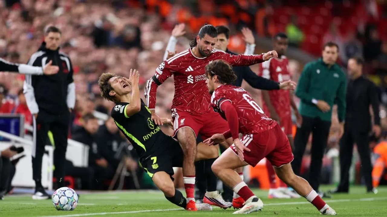Liverpool beats Atlético in match