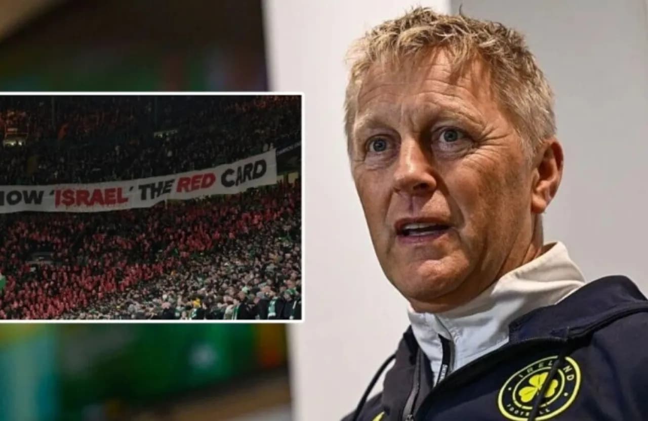 Ireland coach before Israel match: Facing genocide