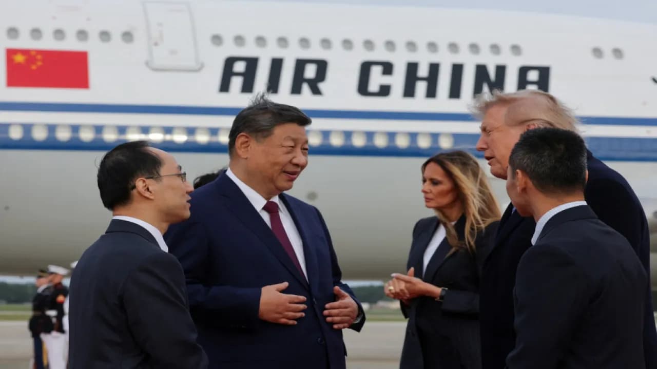 Chinese President heads to US for summit