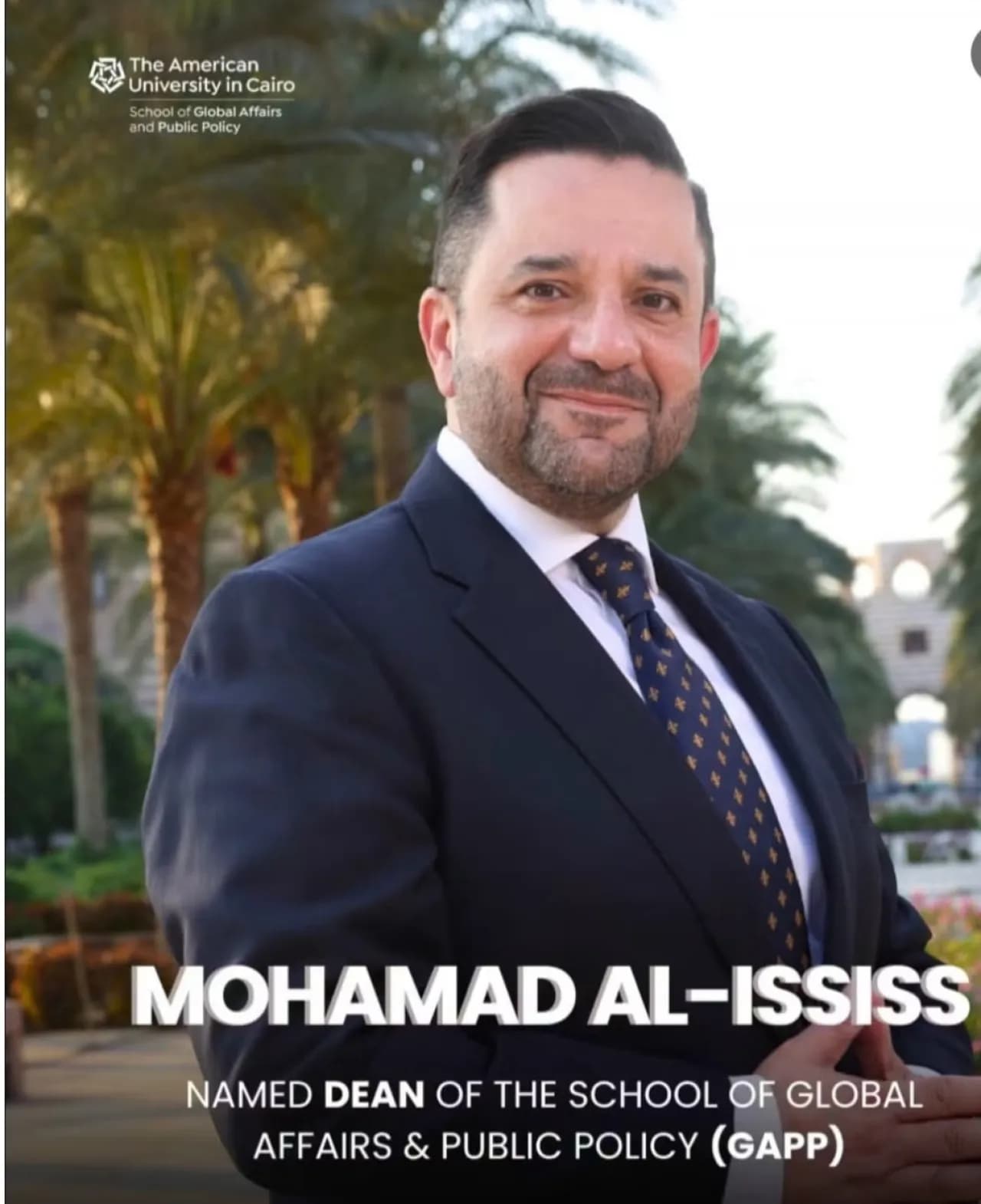 Al-Asa'asa Leads Coptic College at AUC