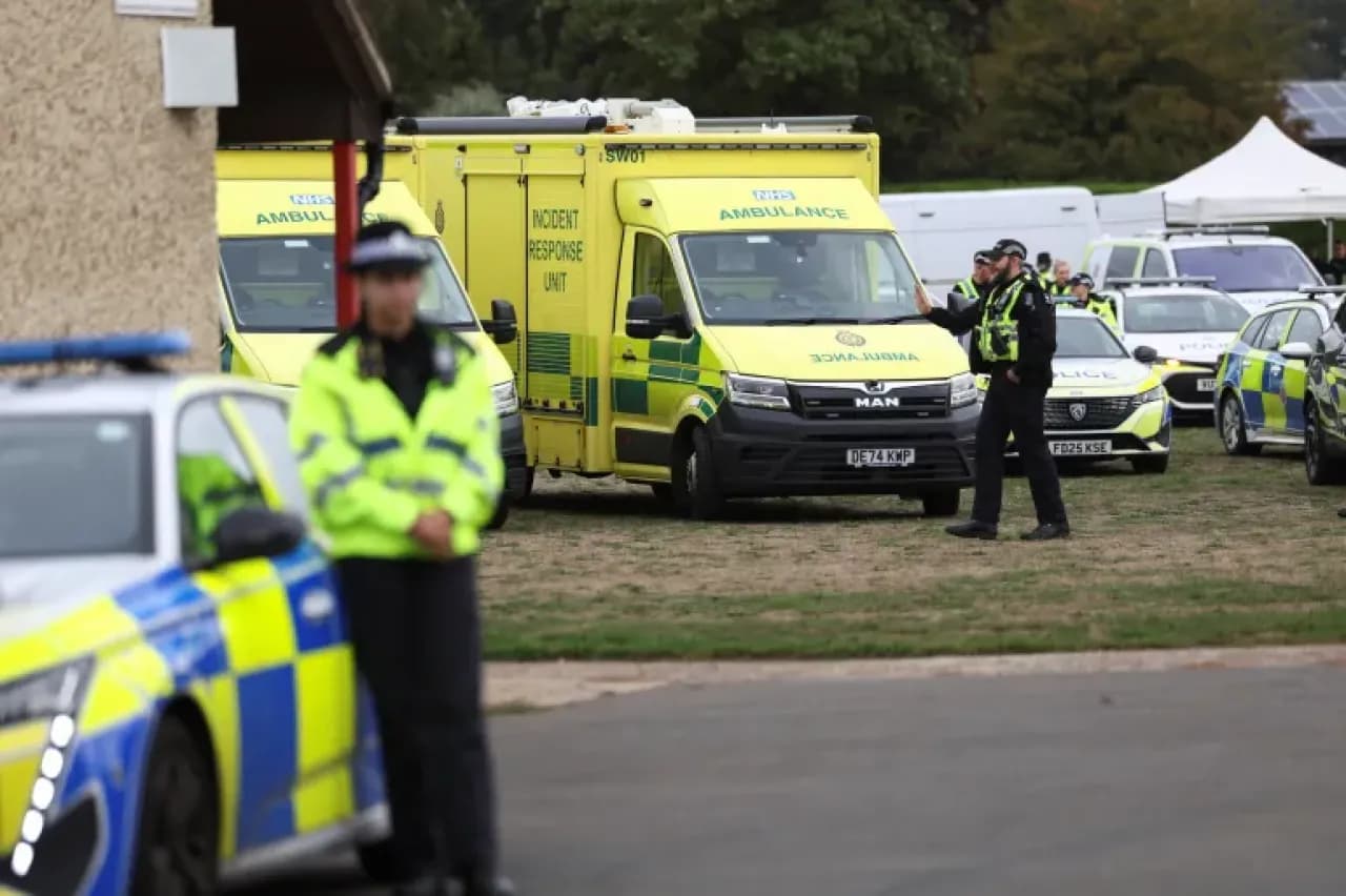 Incident near Fairford base UK