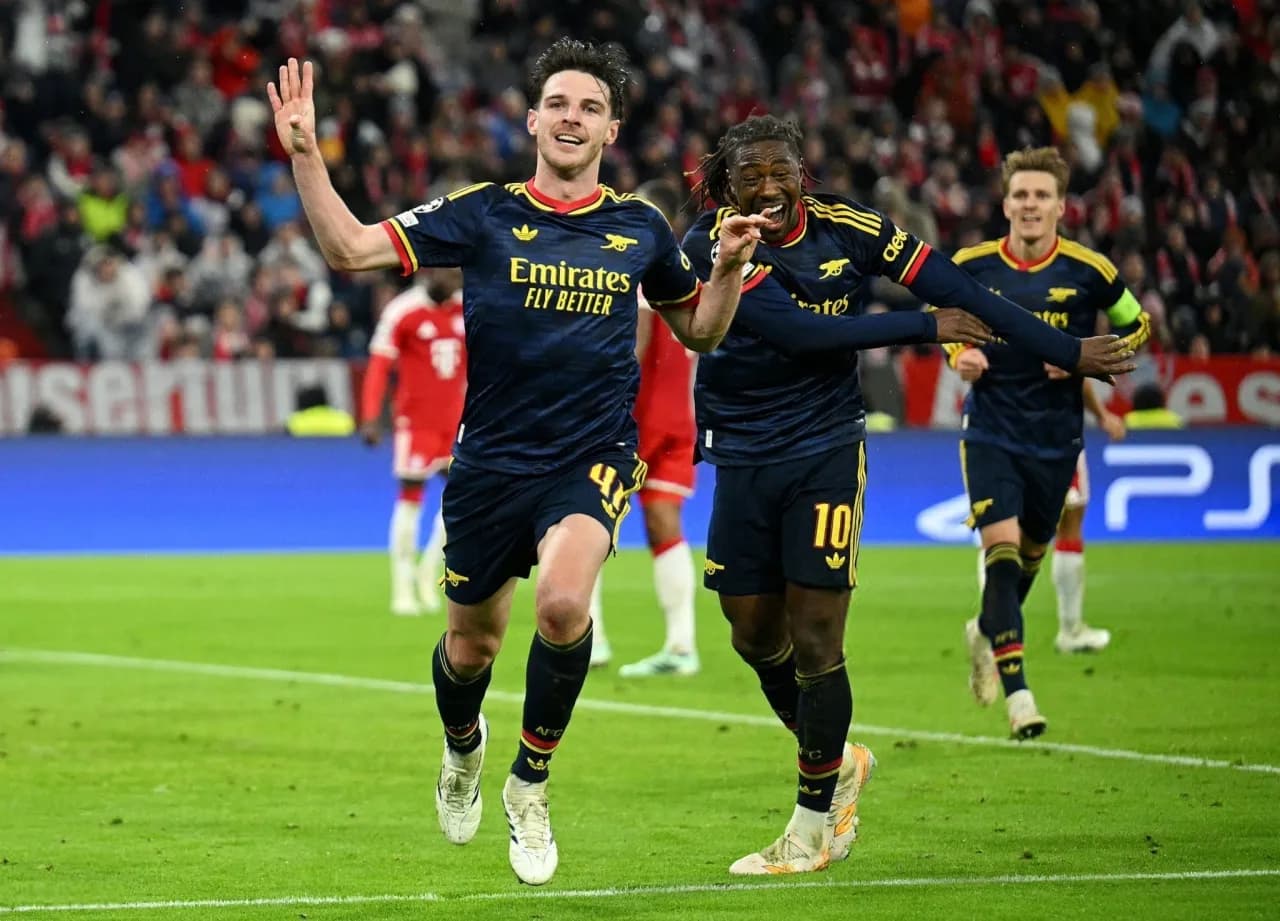 Champions League: Bayern and Arsenal draw 2-2