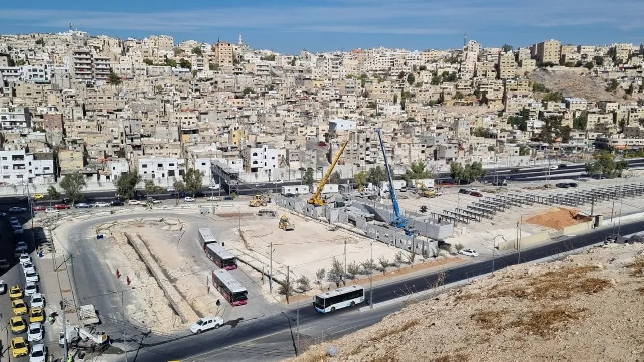 أمانة عمّان تكمل 55% من أكشاك المحطة