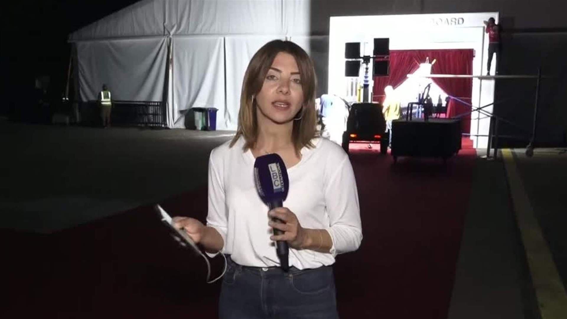 صورة من مطار رينيه معوض قبل الافتتاح