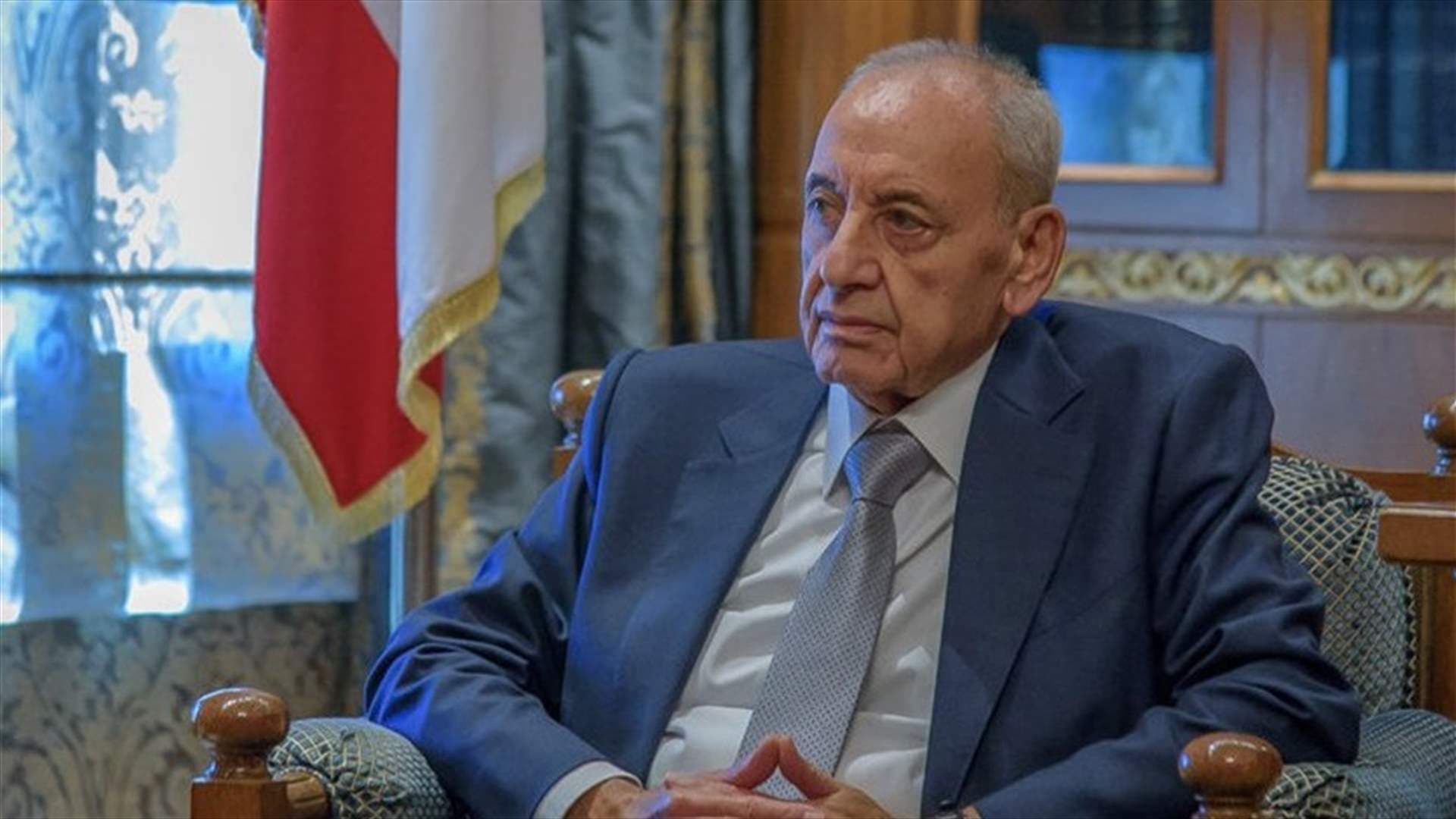 بري يناقش المستجدات مع السفير المصري وعلي حمية