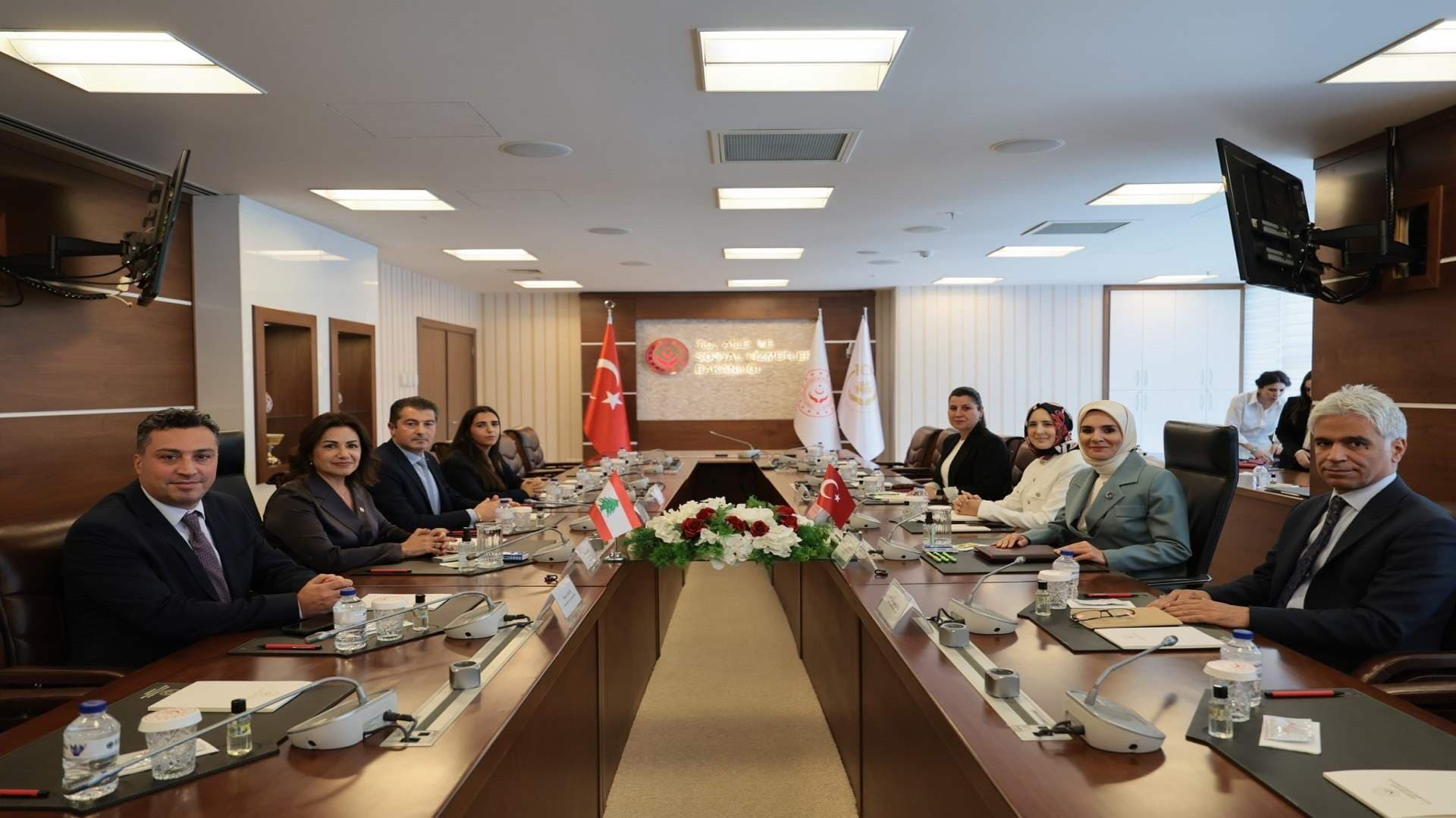 Haneen Al-Sayed and Turkish official agree on MOU