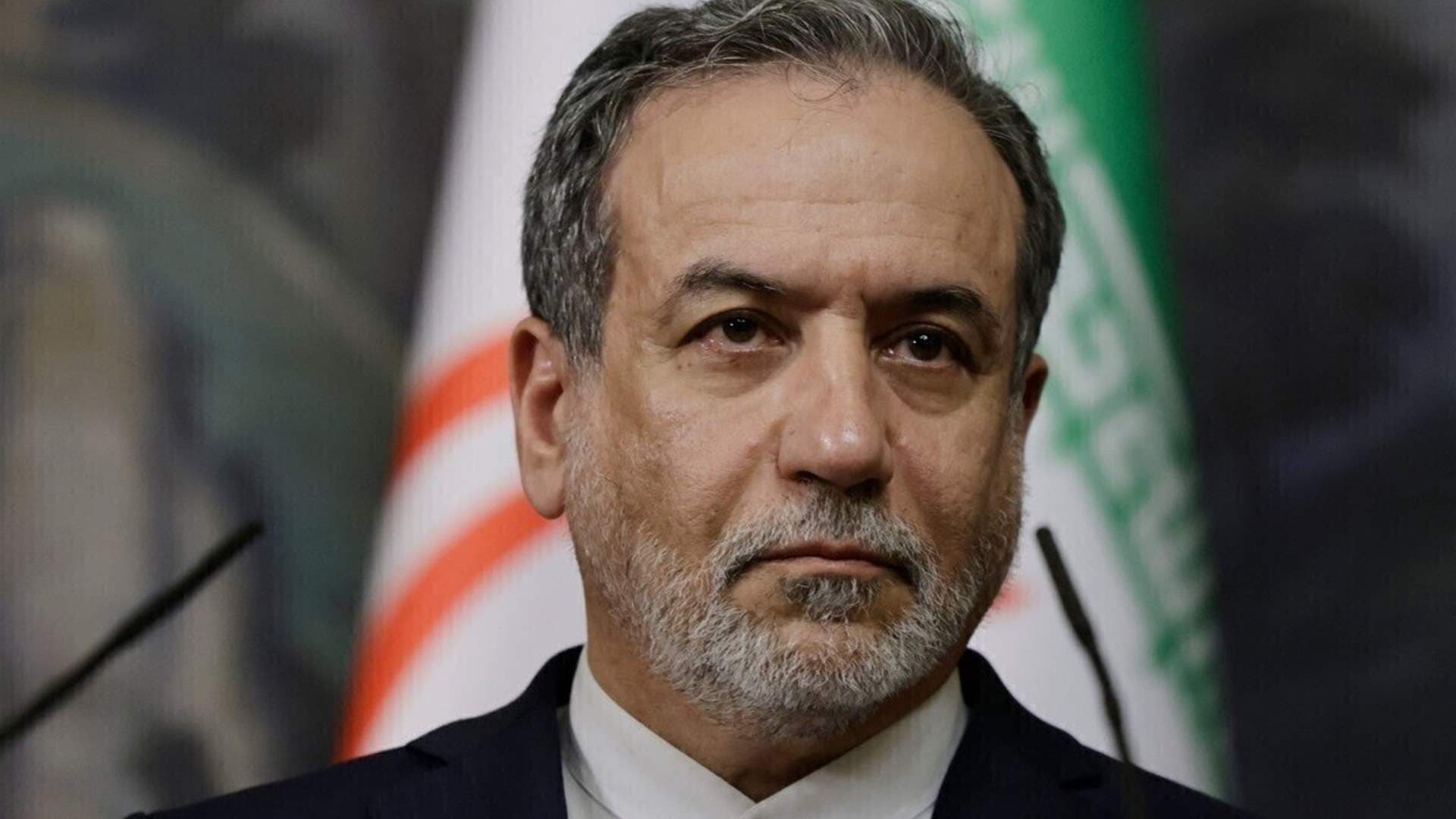 عراقجي يهدد بالرد على الاعتداء على إيران