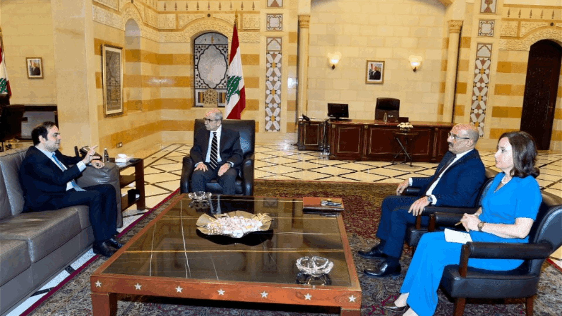President Salam reviews Tripoli building safety