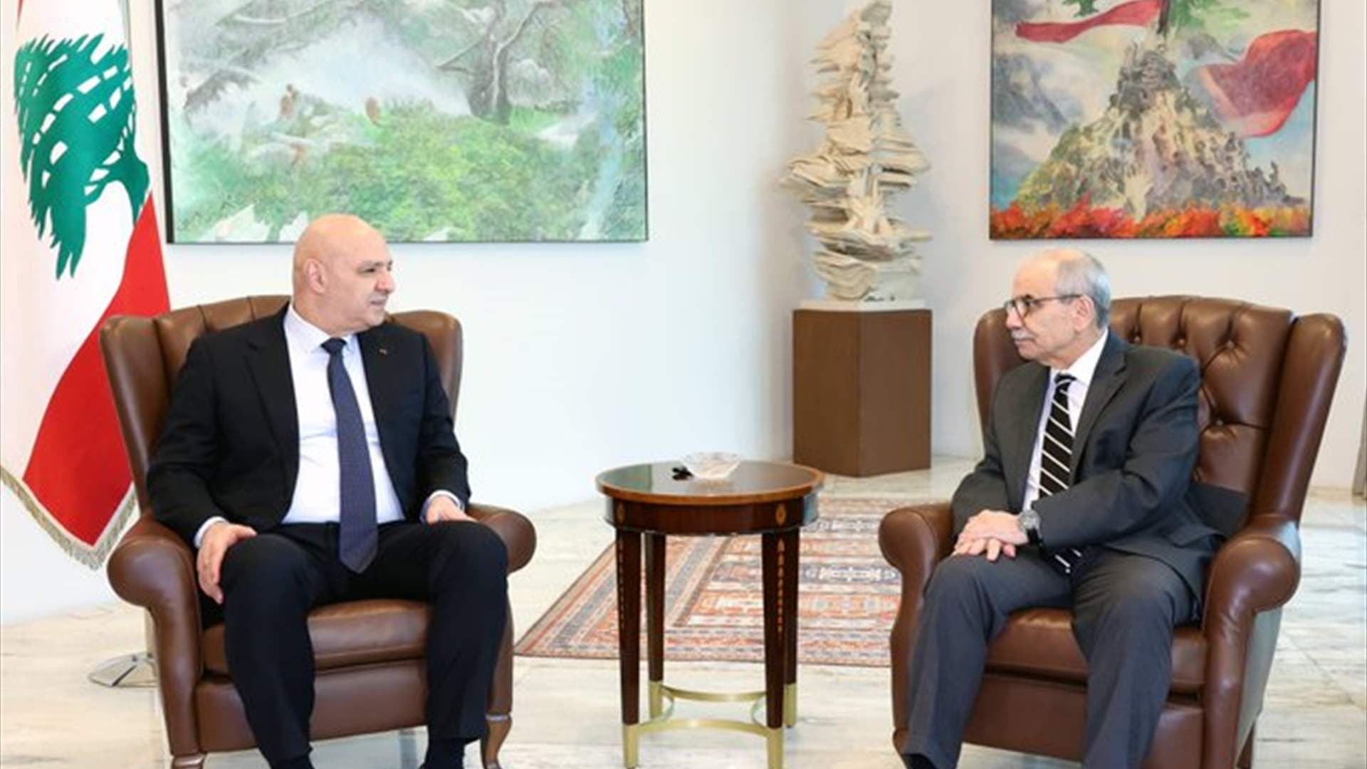 Aoun and Salam review country's situation