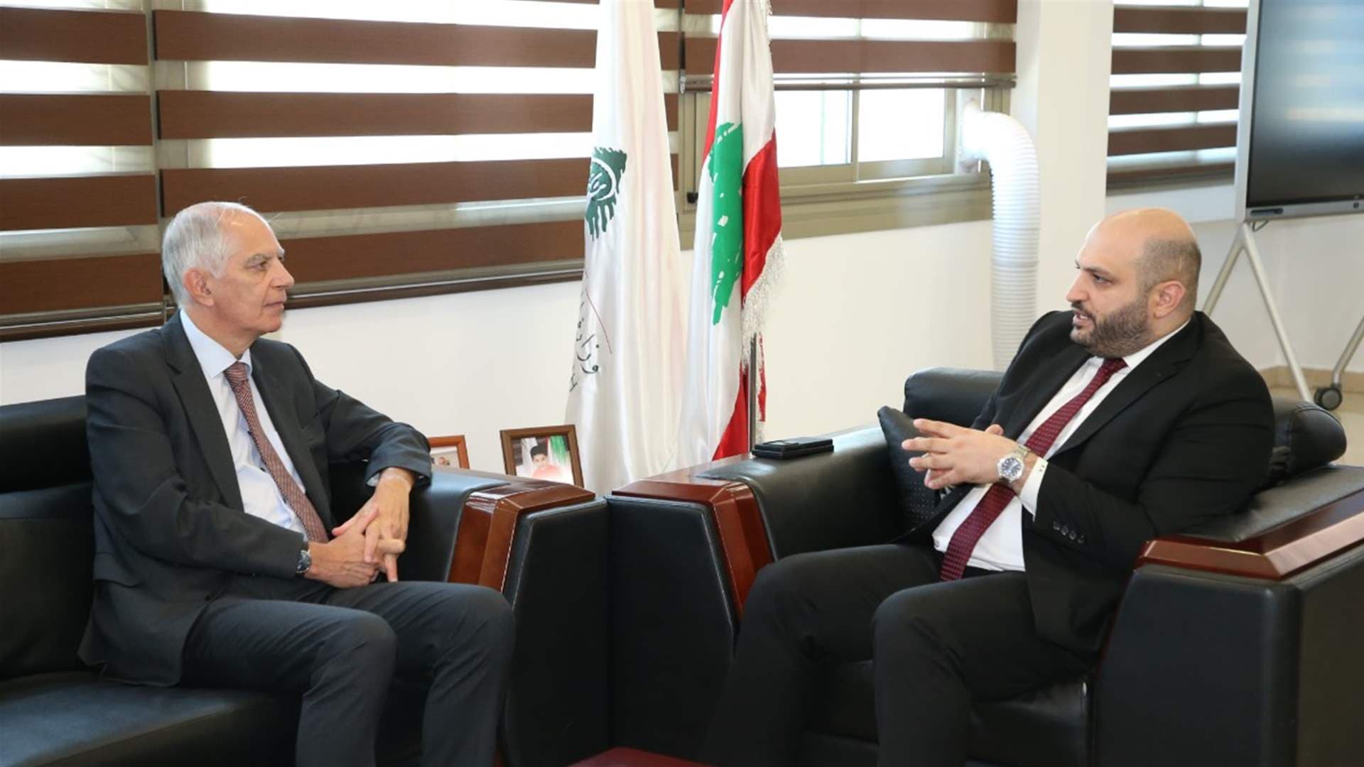 Health Minister Meets French Ambassador