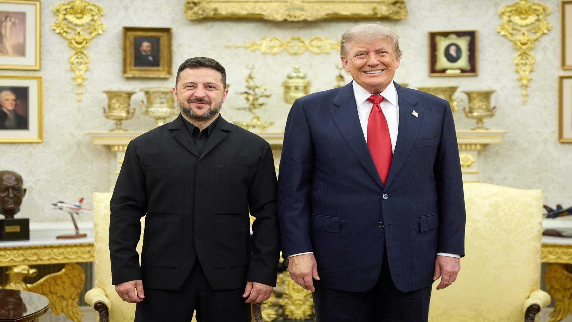 زيلينسكي يثمن لقائه مع ترامب في البيت الأبيض