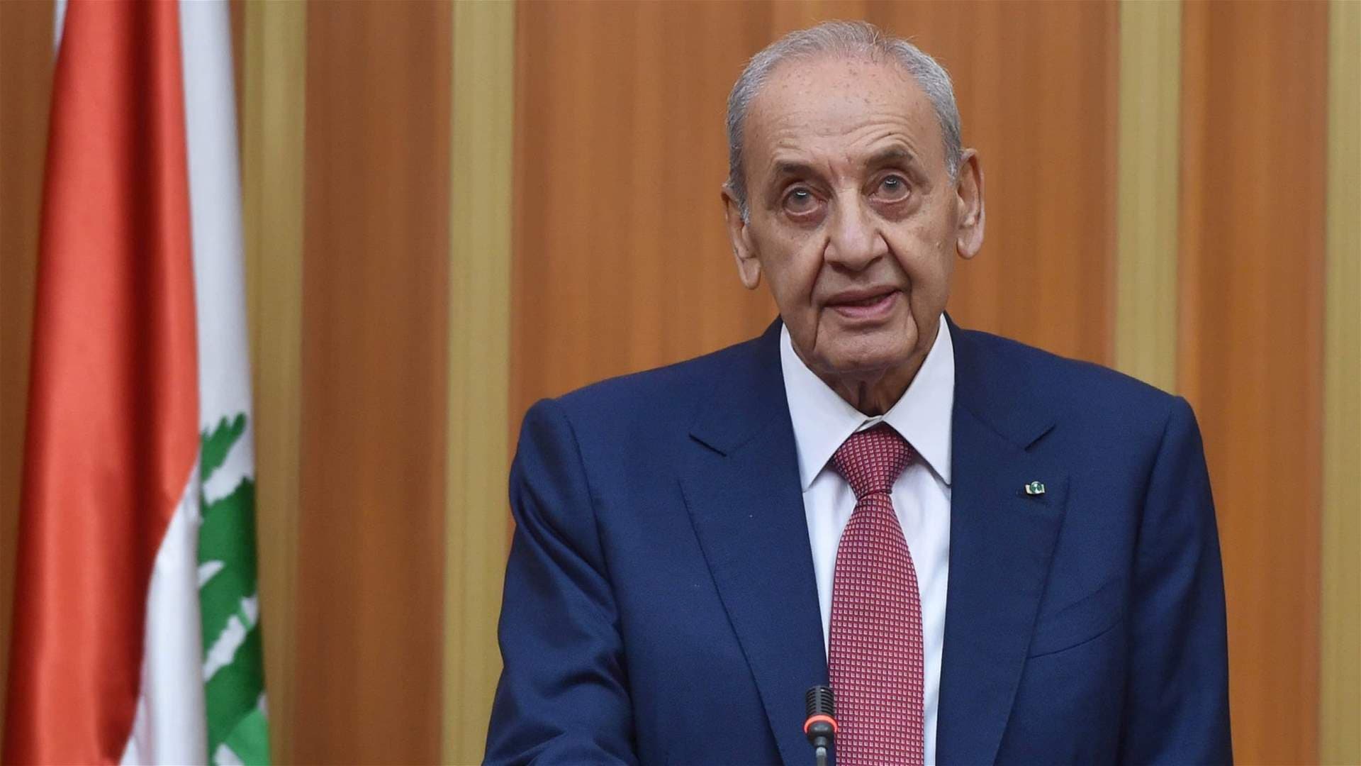 Berri Calls for Session Next Week