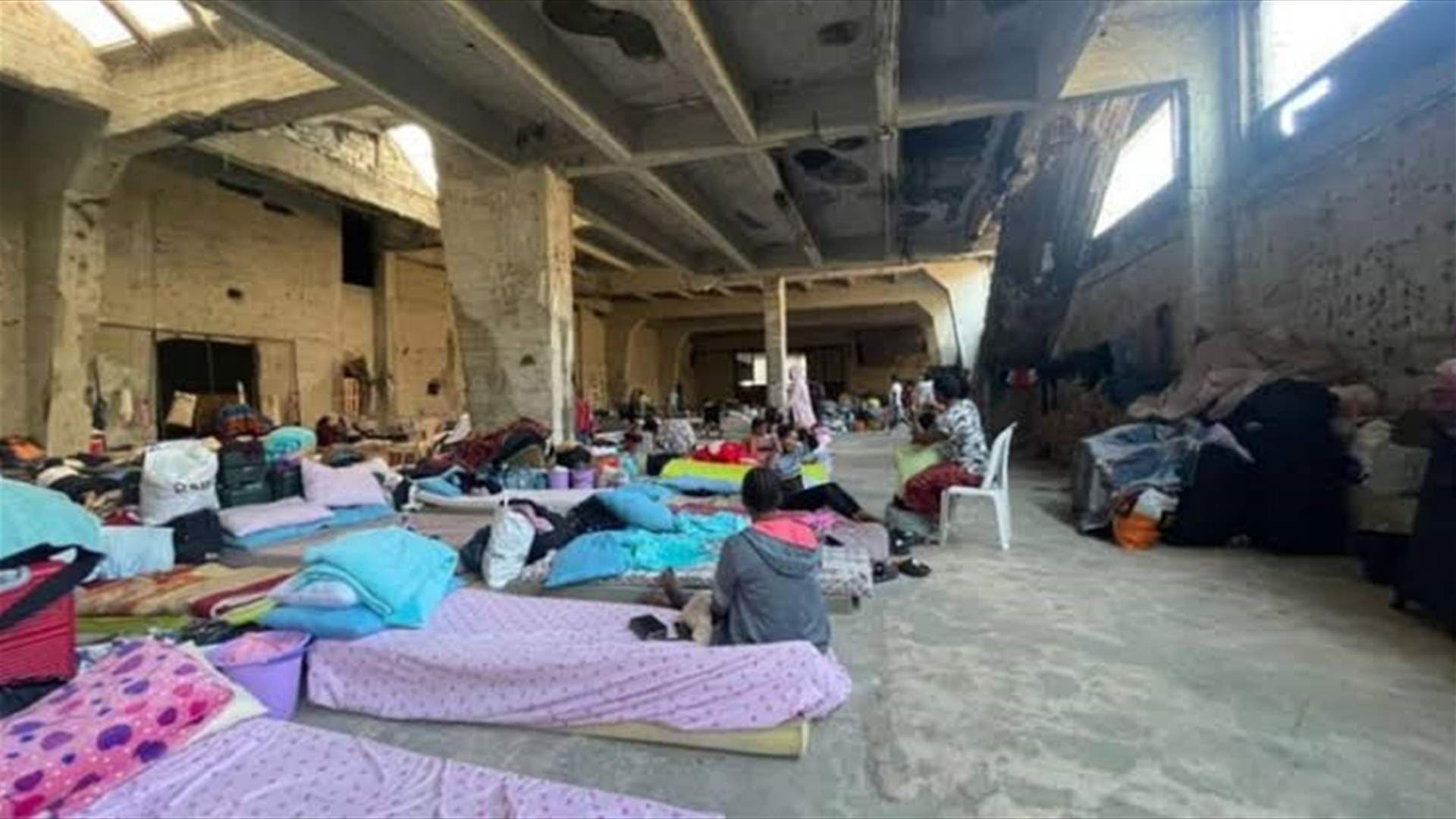 إدارة الكوارث في صيدا توضح بقاء النازحين
