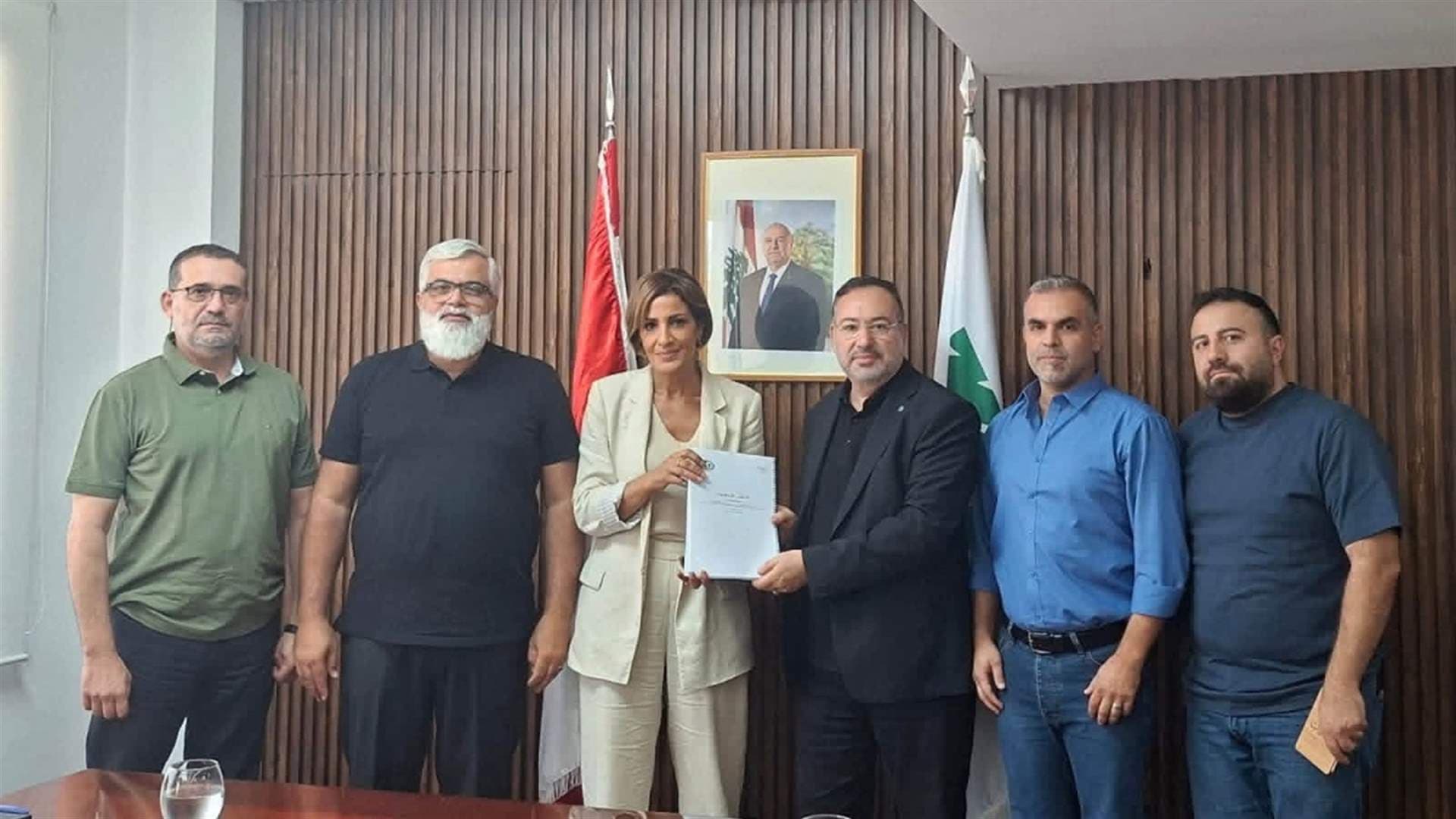 Al-Zein Meets Bent Jbeil Delegation