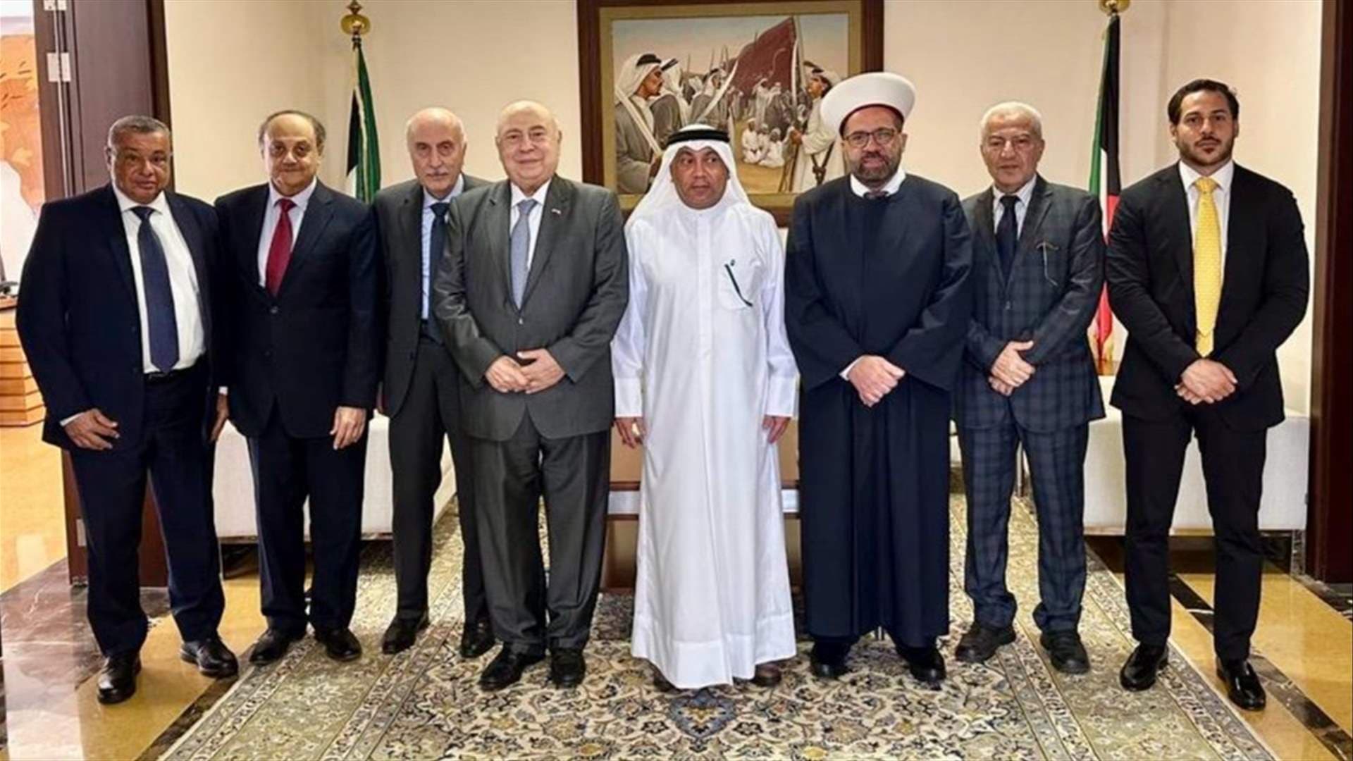 Relief agency briefs Kuwaiti ambassador