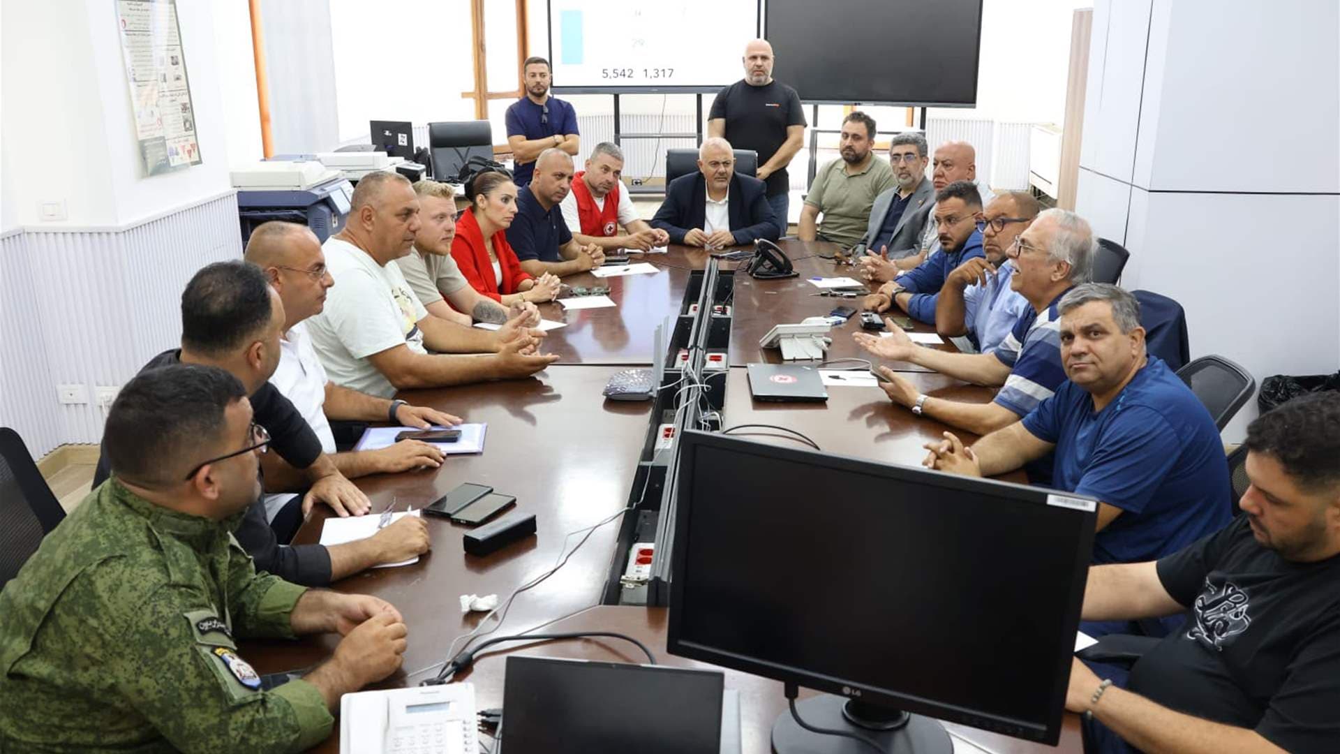 Aboud discusses neighborhood concerns with Beirut Mukhtars