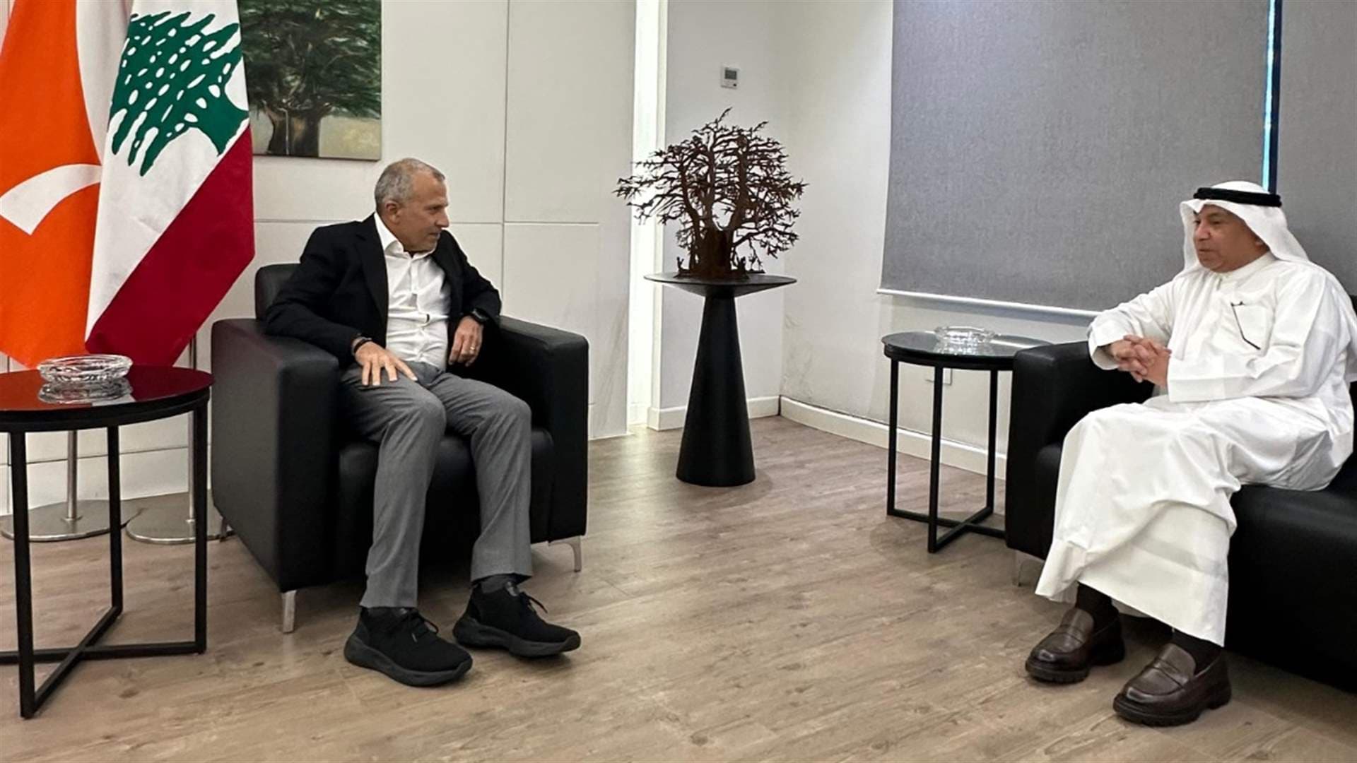باسيل يبحث مع السفير الكويتي عن الأوضاع وتصدير التفاح