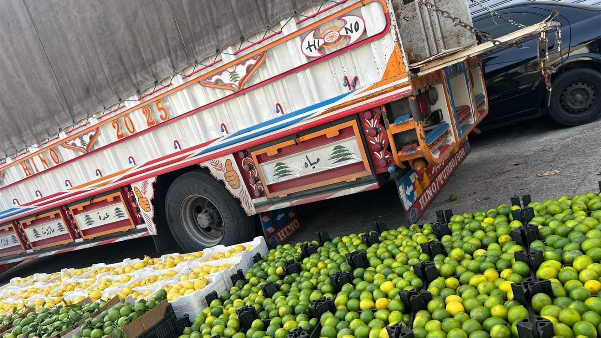 الجمارك تضبط حامض سوري مهرب
