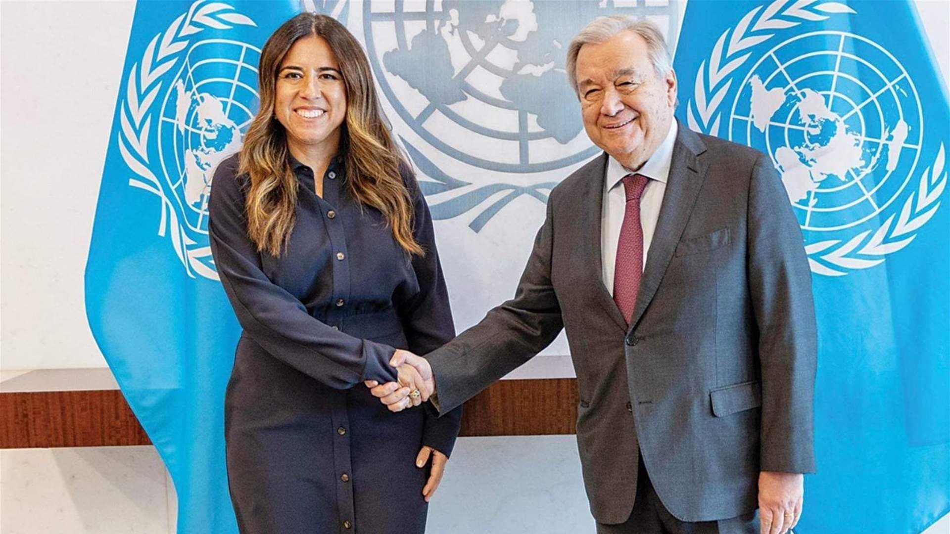 لانا نسيبة تتنافس على الأمين العام للأمم المتحدة