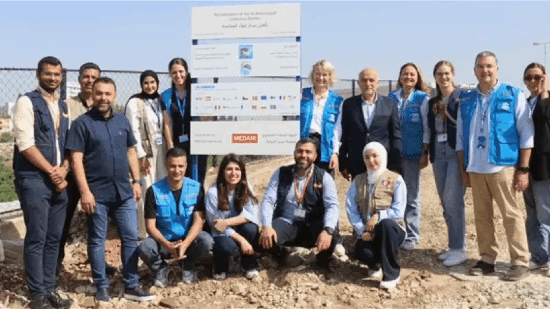 تفقد لمركز إيواء العباسية من المفوضية الأمم المتحدة