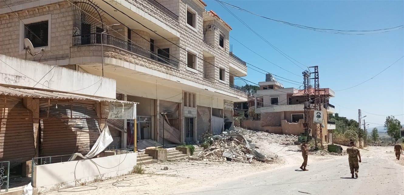 Debin after Israeli withdrawal images