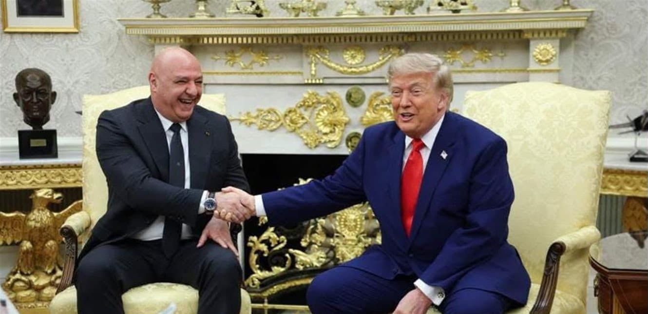 Aoun-Trump Meeting at White House