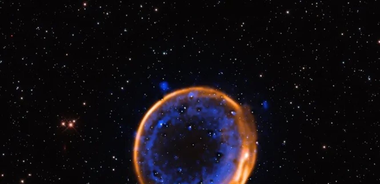 Scientists find evidence of a giant star explosion from a binary system