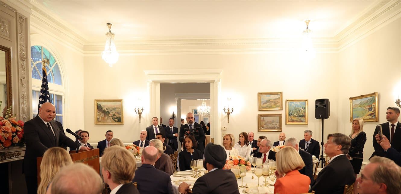 Aoun Calls for Israeli Exit for Hezbollah Disarmament