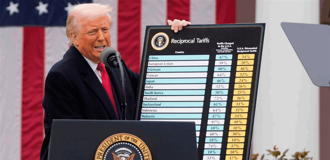 Trump sanctions 60 trading partners