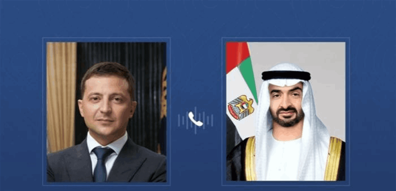 Zelensky and bin Zayed discuss Ukraine crisis