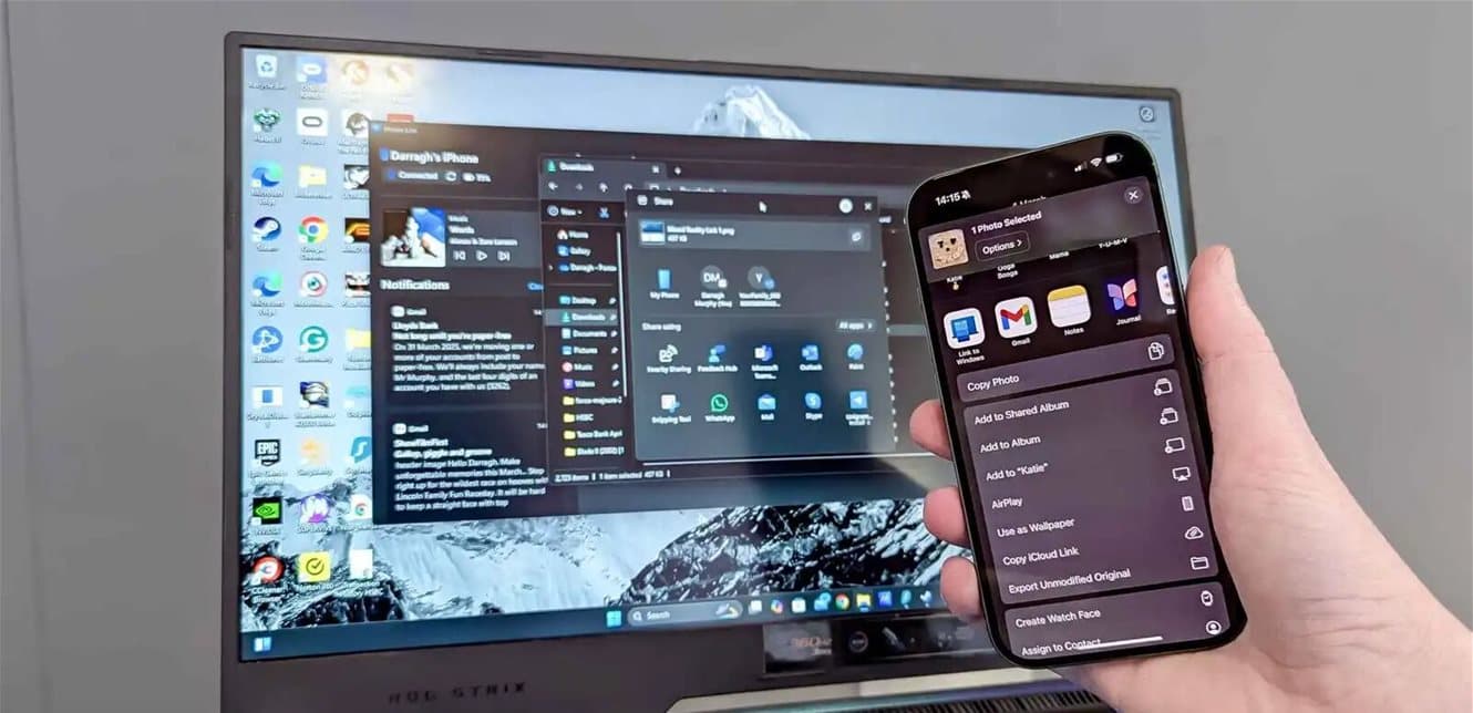 Apple introduces iPhone-Windows integration