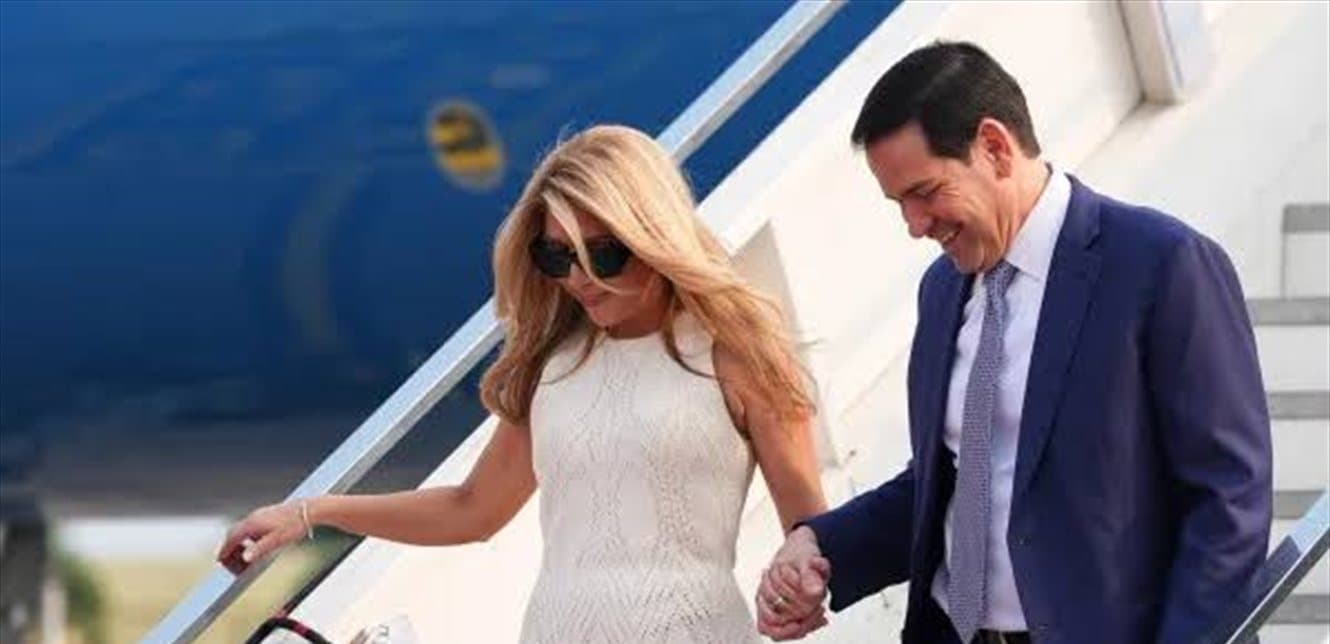 Rubio's wife discusses their private life on air