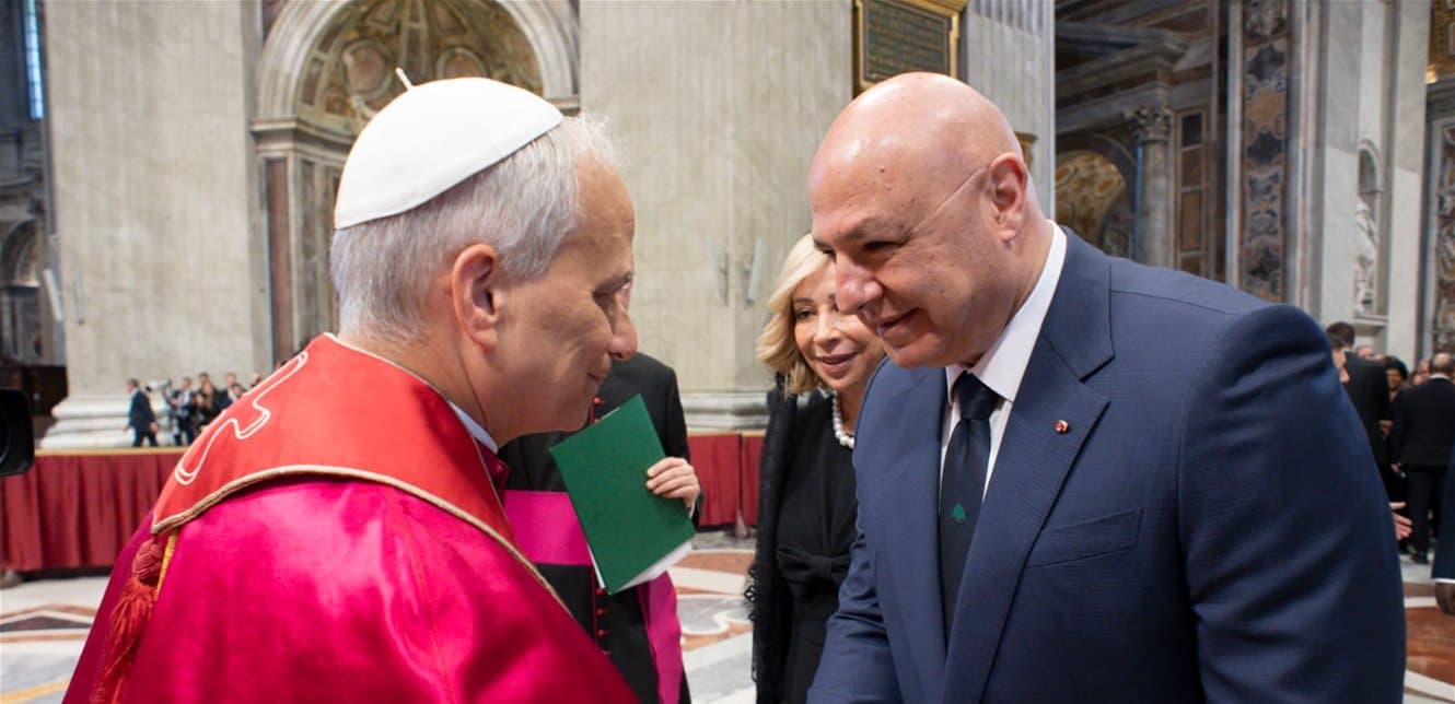 Aoun visits Rome to meet Pope amid US oppose UNIFIL extension