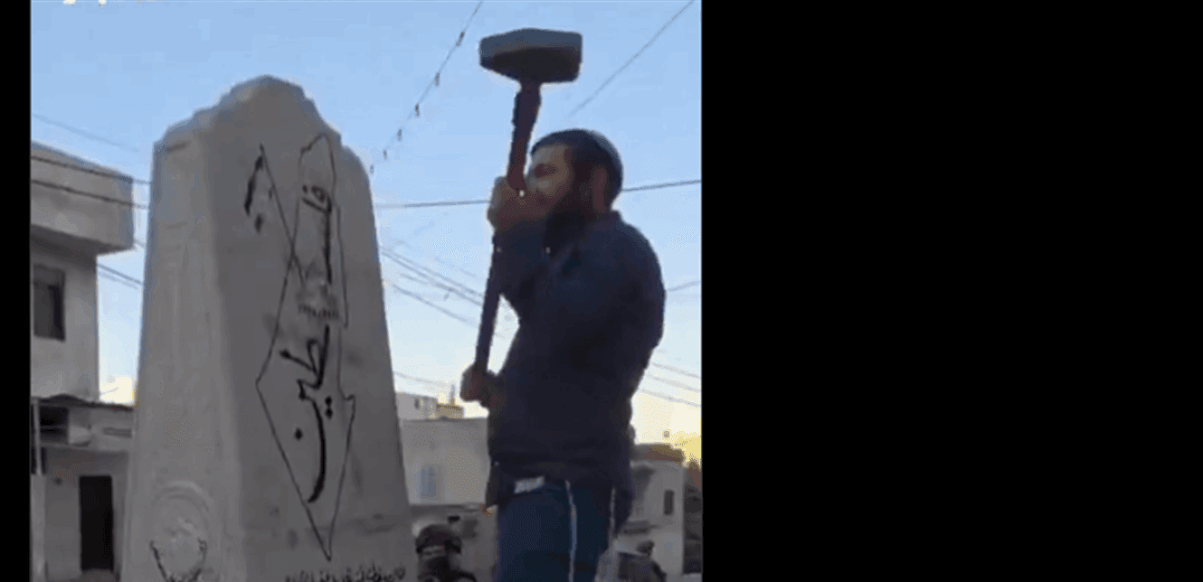 Israeli MK involved in tear-down of Palestinian memorial
