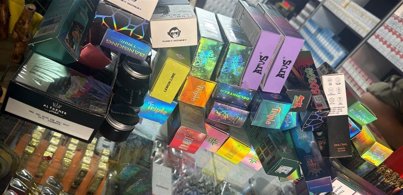 Seizures of Smuggled Tobacco Products
