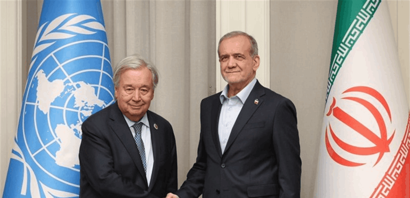 Guterres and Beshkiyan Meet