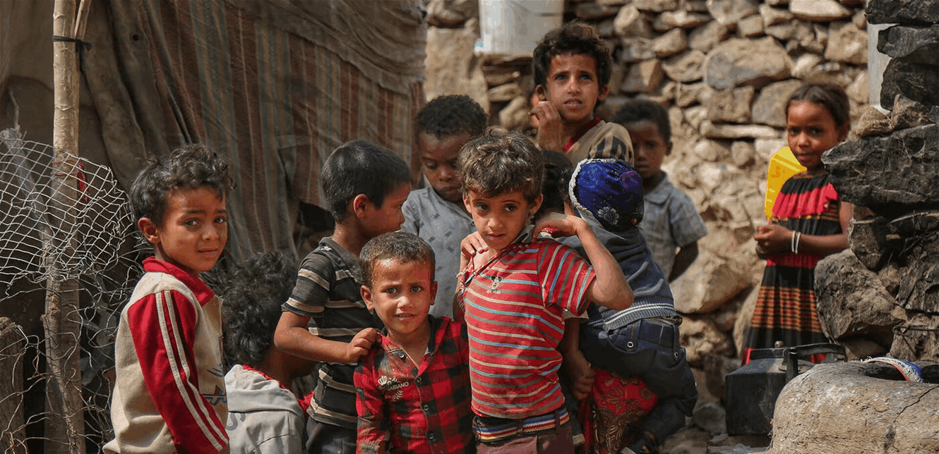 Yemeni Children Confront Food and Draft
